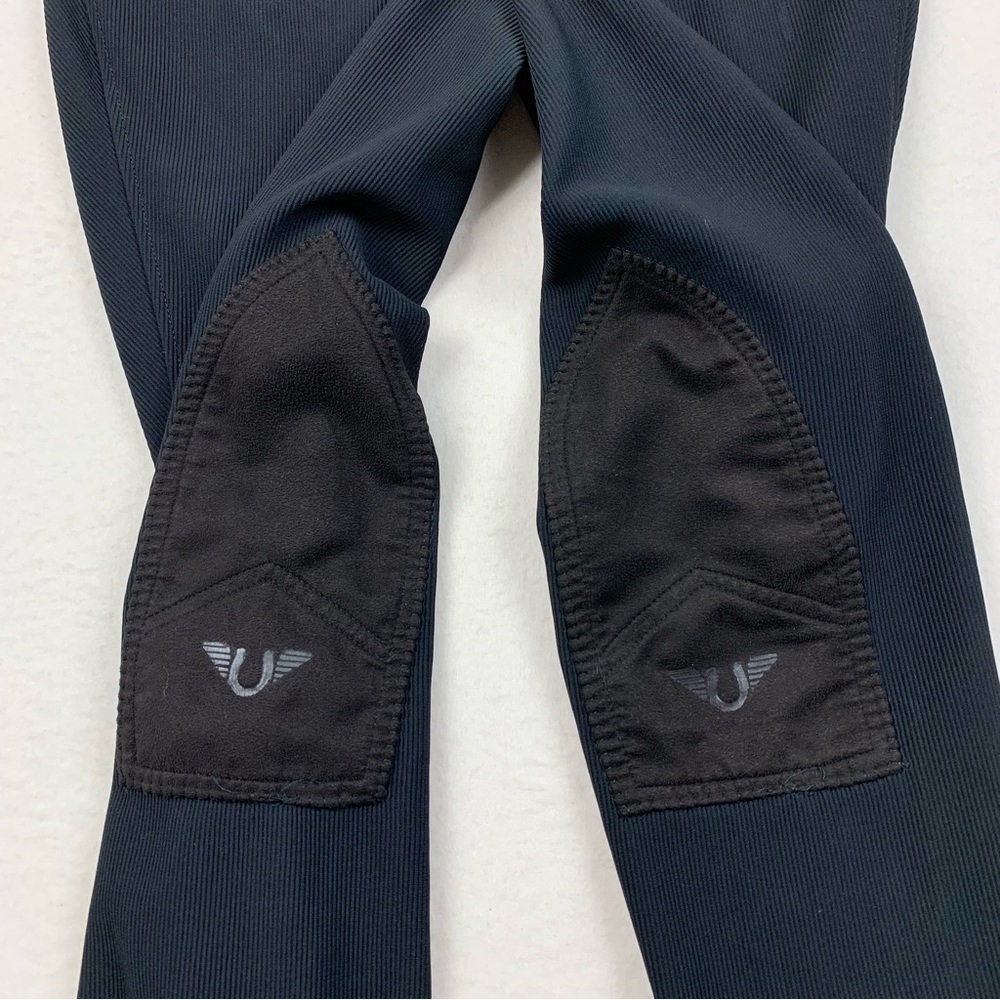 Tuff Rider Womens 31x27 Ride 'n' Go Horse Riding Rib Pants Equestrian Breeches - Picture 3 of 10